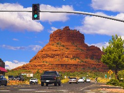 Some of the red rock of Sedona Arizona