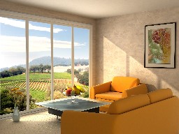A room with a view