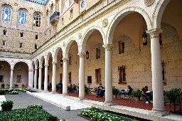 The Boston Public Library, one of the largest municipal public library systems in the United States